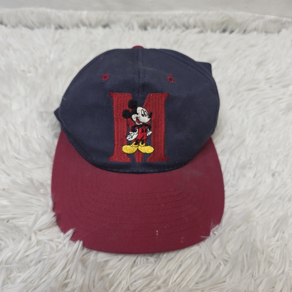 Vintage 90s disney mickey mouse snapback hat